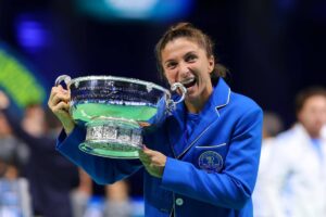 Sara Errani serves up another tantalising tennis moment for Italy at the Billie Jean King Cup