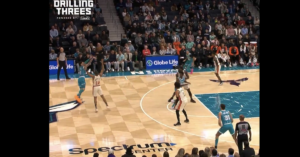 LaMelo Ball hit the wildest shot of his career in Hornets’ OT win over Pistons